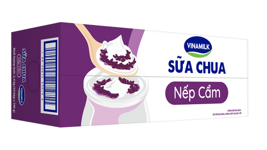 Sữa Chua Ăn Love Yogurt Nếp Cẩm - Thùng 24 hộp 100g